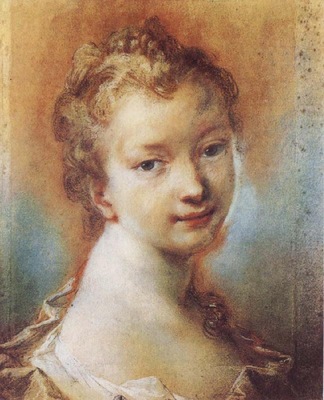 Portrait of a Young Girl, Rosalba carriera